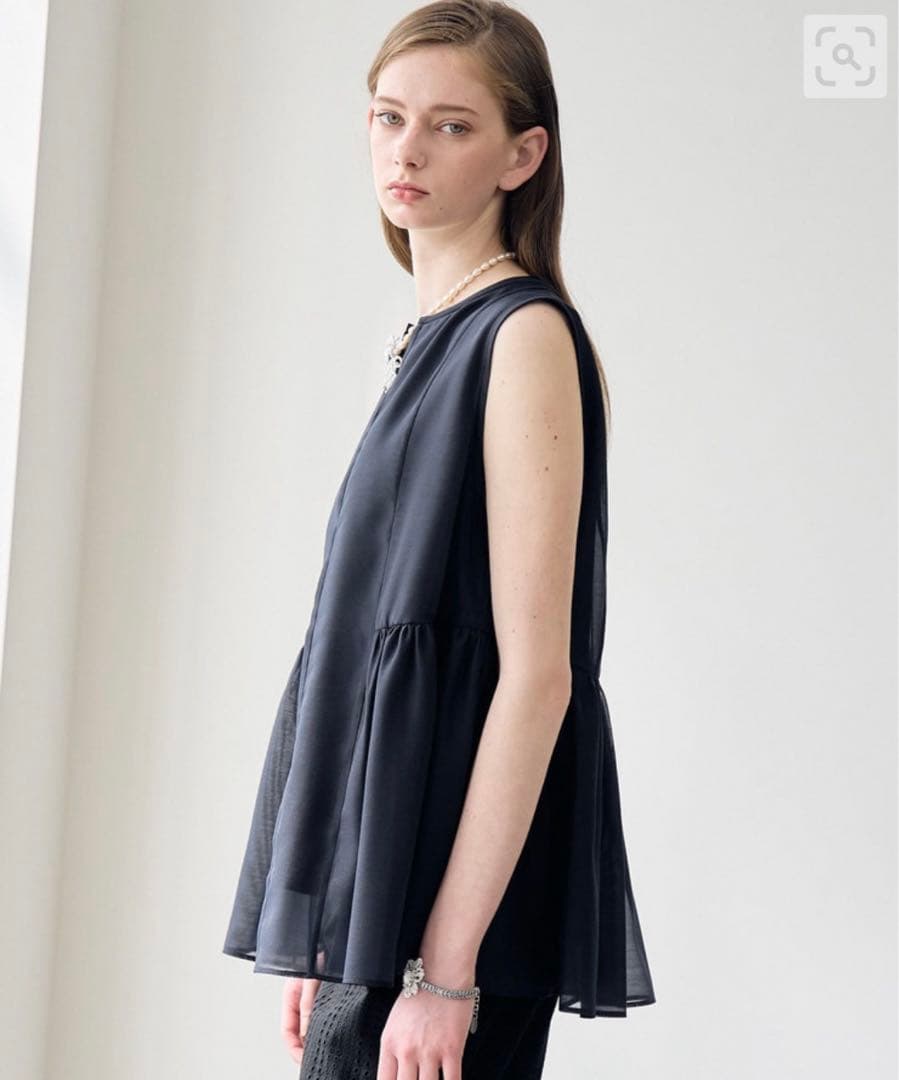 アナイ　オーガンぺプラムギャザージレ