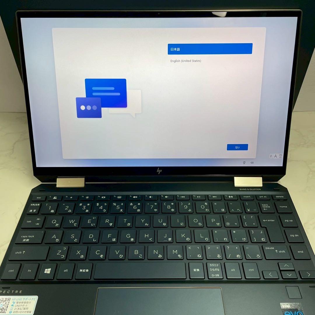 Windowsノート本体 Spectre x360 13-aw2142TU i7 1165G7 16GB
