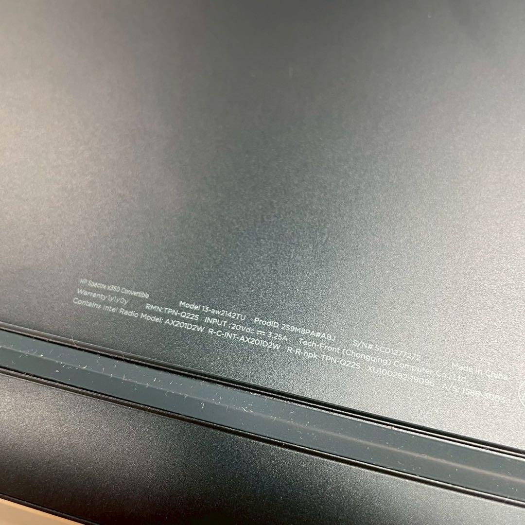 Windowsノート本体 Spectre x360 13-aw2142TU i7 1165G7 16GB