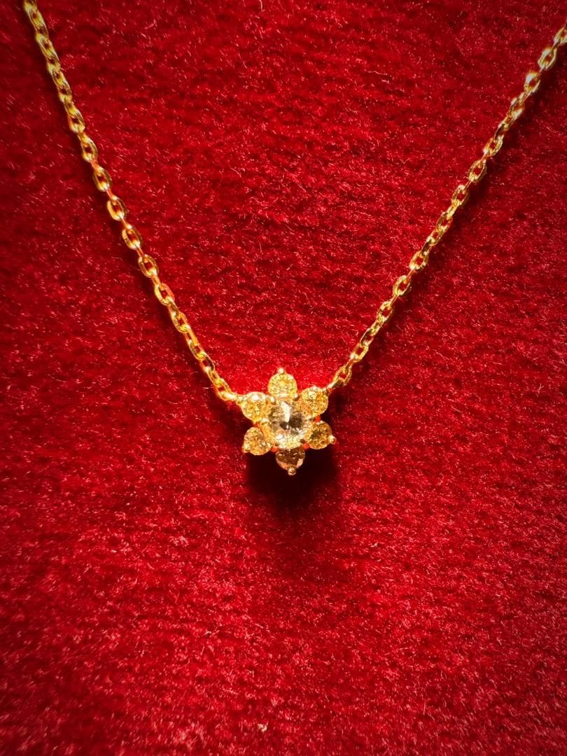 相*寛様 【agete】2018Xmas限定 K18ダイアモンドネックレス