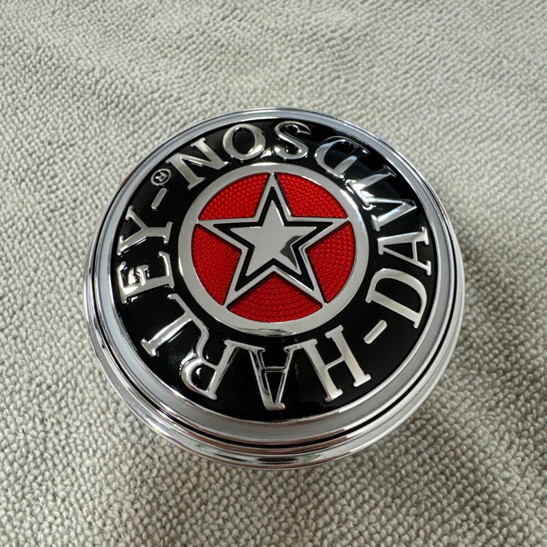 ハーレータンクキャップ　スポーツスター　純正　メダリオン　七宝焼き