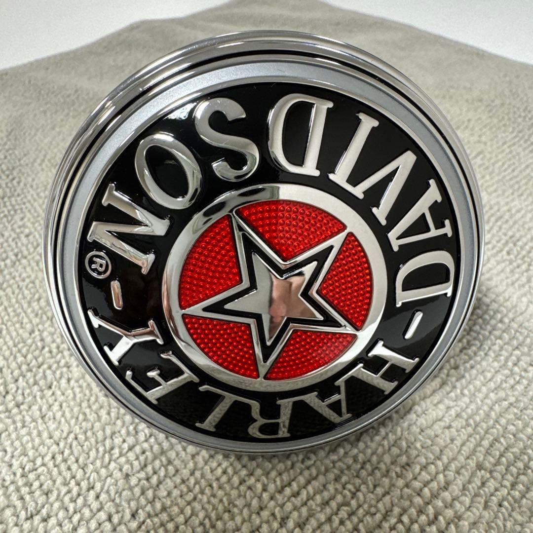 ハーレータンクキャップ　スポーツスター　純正　メダリオン　七宝焼き