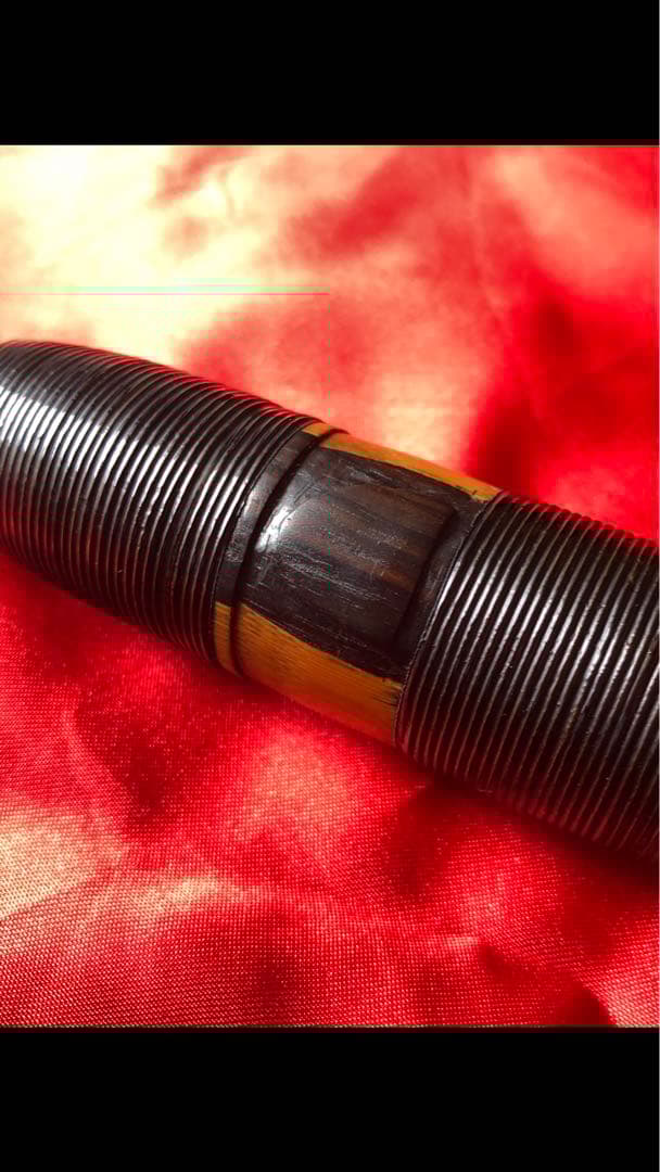 能管 (煤竹製 籐巻) : 龍笛 竜笛 神楽笛 横笛 篳篥 高麗笛 雅楽