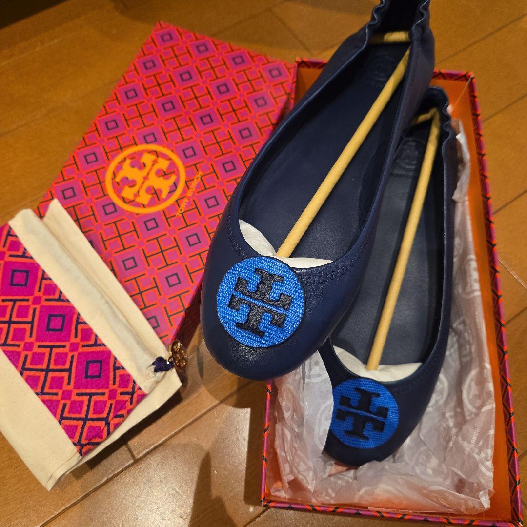 Tory Burch ミニートラベルバレエシューズ 8.5