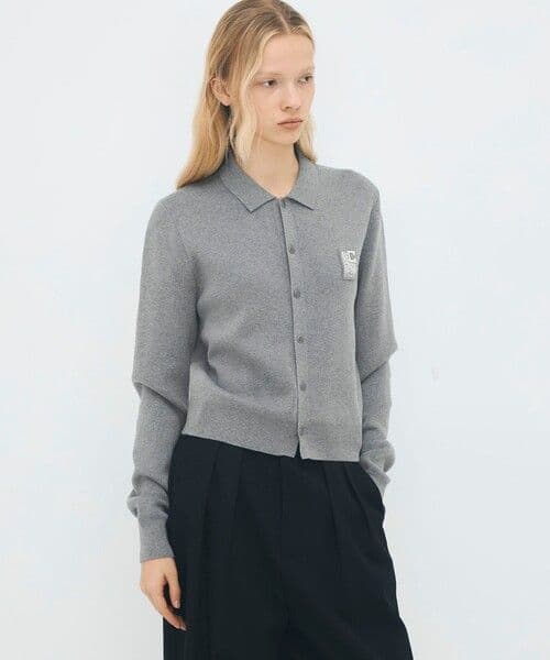 caban コットンカシミヤ カーディガン