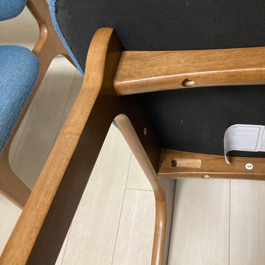 専用、リビングダイニング1人用チェア(リラックスワイド　ニトリ　②