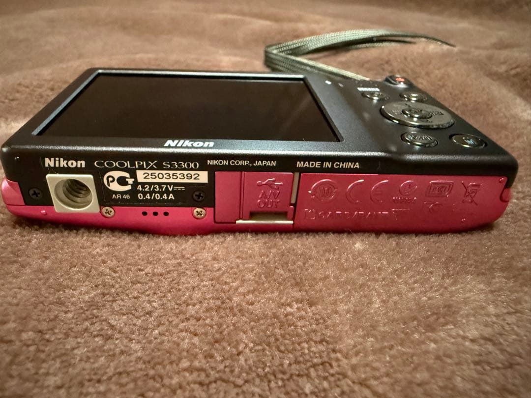 Nikon COOLPIX S3300 ピンク コンパクトデジタルカメラ