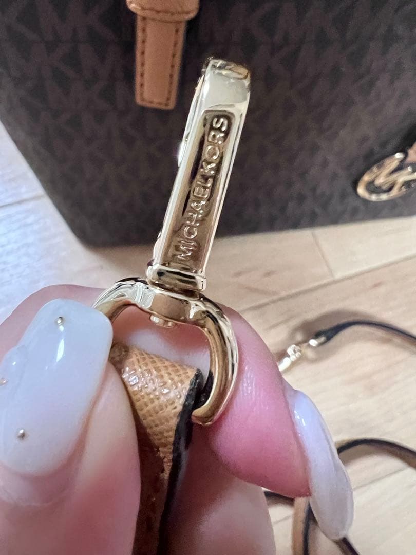 MICHAEL KORS ロゴ入りミニトートバッグ