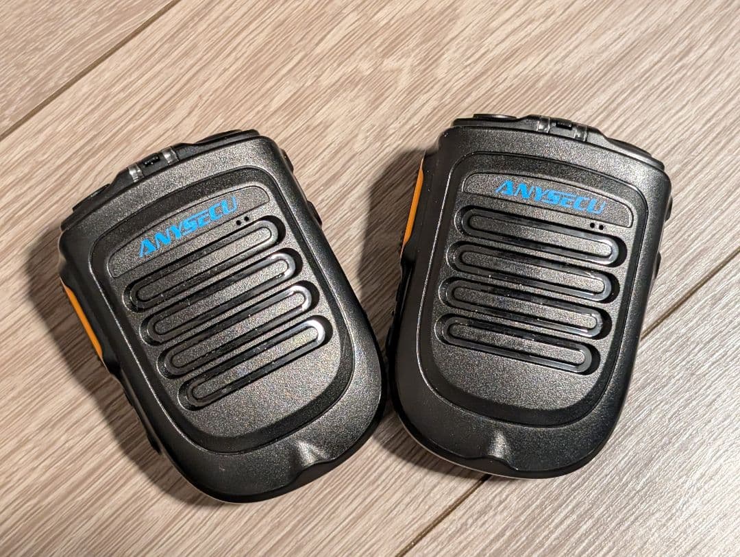 Zello用 Bluetooth4.2 スピーカーマイク 2個セット