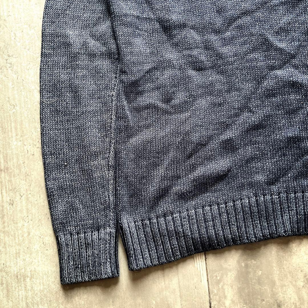 ロンハーマン　RHC インディゴ　ニット　セーター　リブ編み　アメカジ　サーフ