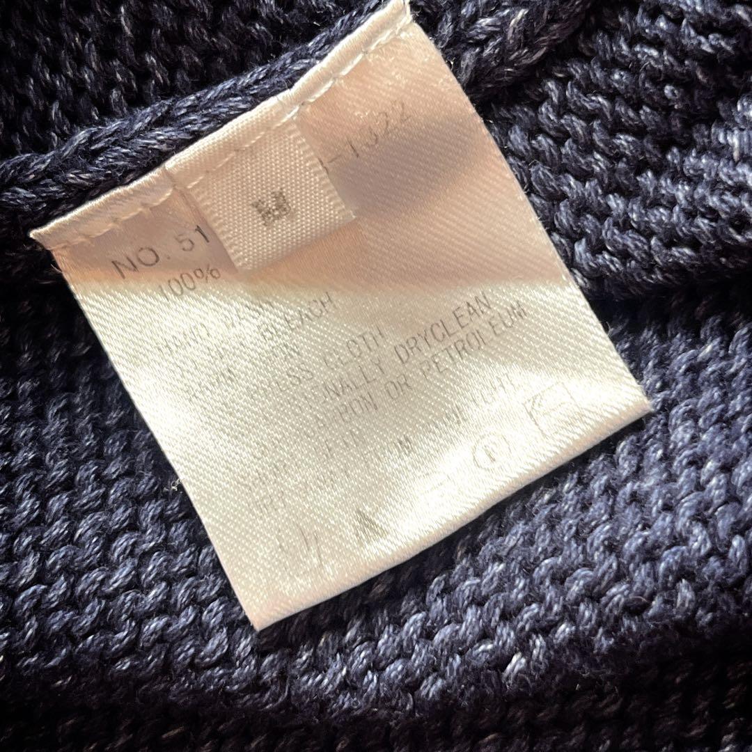 ロンハーマン　RHC インディゴ　ニット　セーター　リブ編み　アメカジ　サーフ