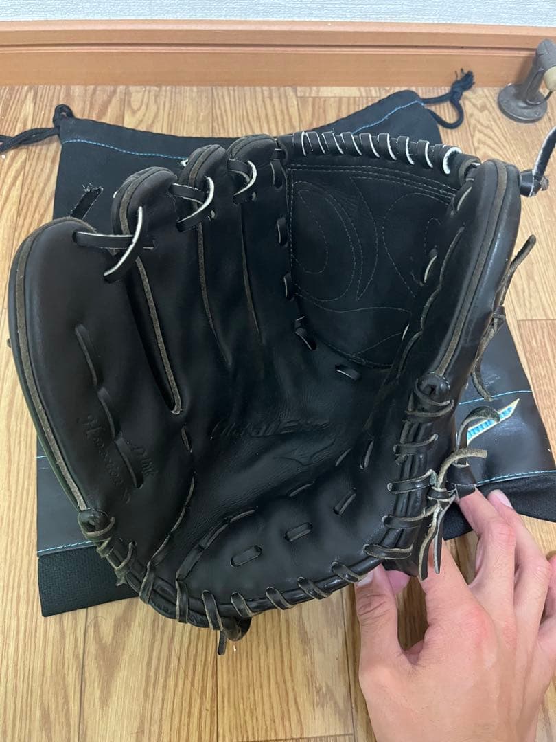 ミズノ グローバルエリート 硬式 投手用グローブ ダイバーシティーブルー
