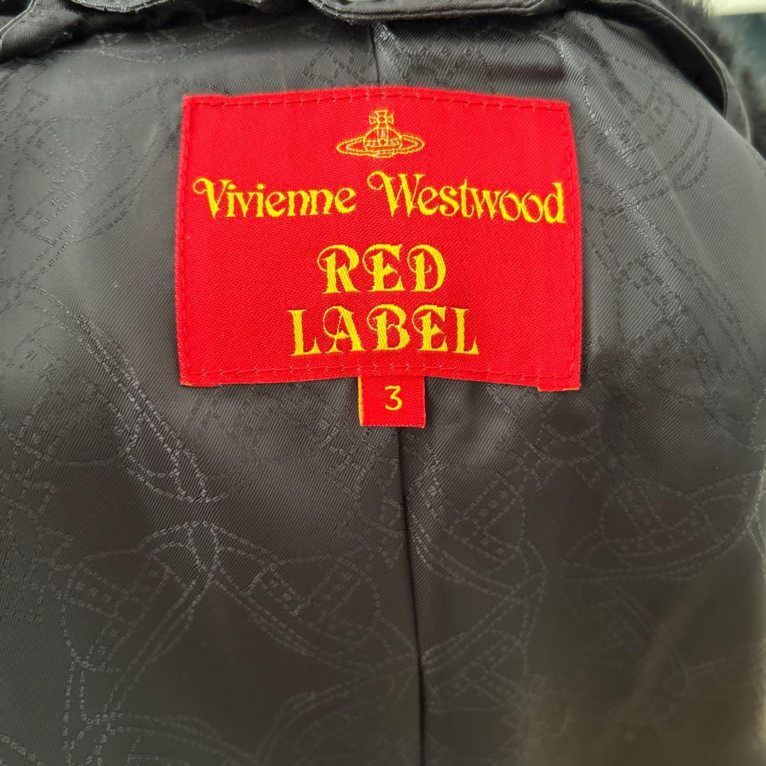 ウール コート 黒 ファー付き