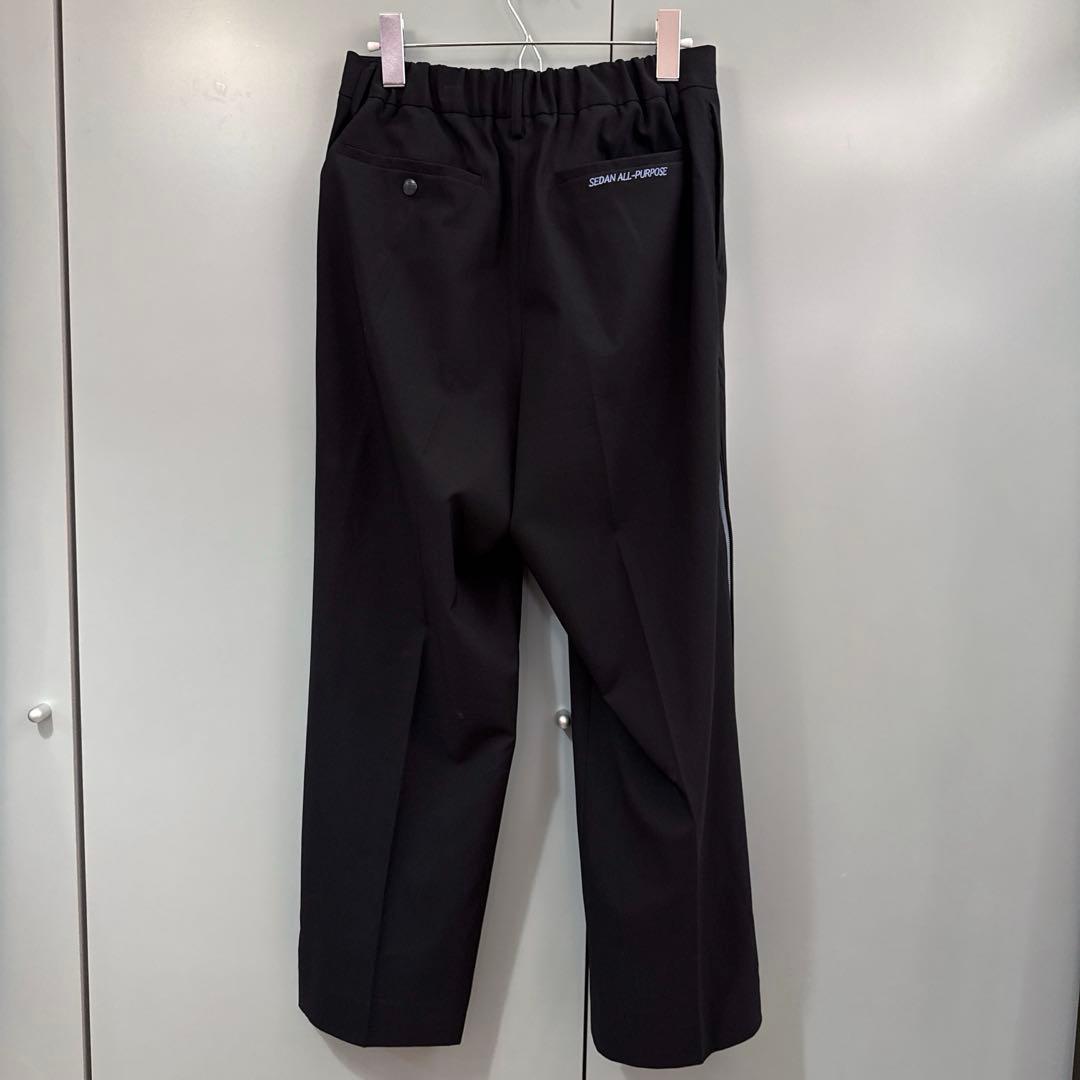 パンツ Ventilation Wide Slacks BLACK