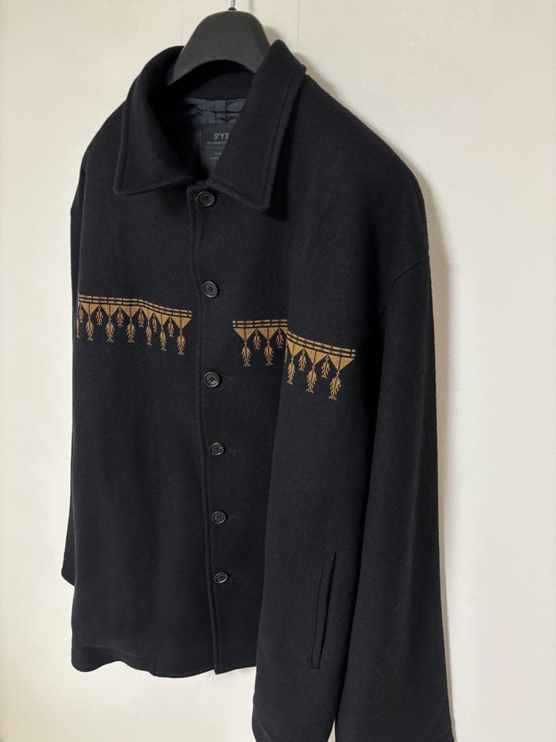 ジャケット・アウター S'YTE ETHNIC EMBROIDERED BLOUSON