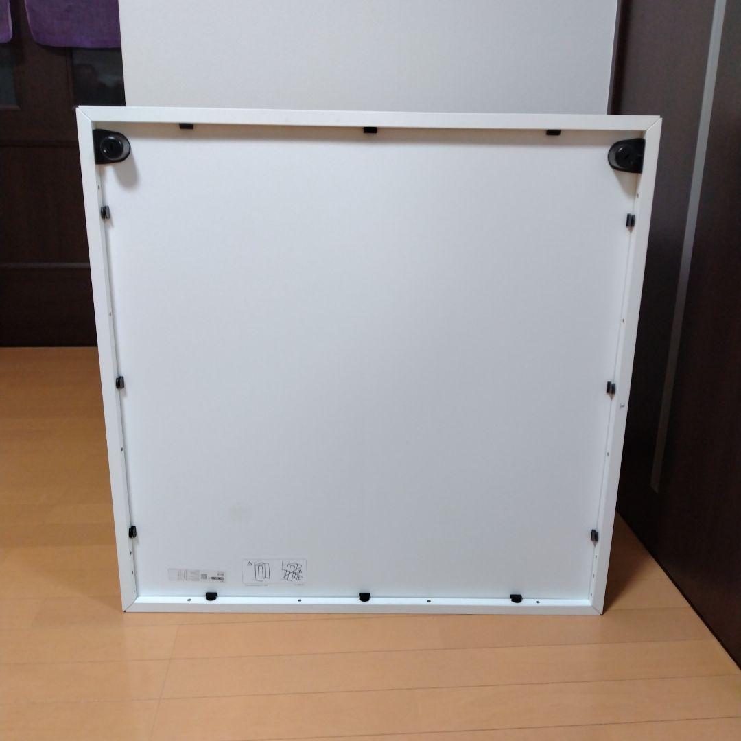 IKEA EKET エーケト キャビネット　ホワイト 2段棚付き