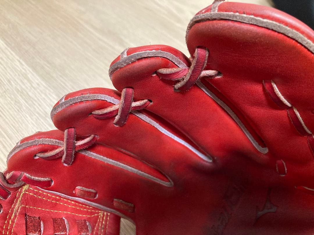 てるてる坊主様　硬式内野手グローブ　ミズノグローバルエリートMM型