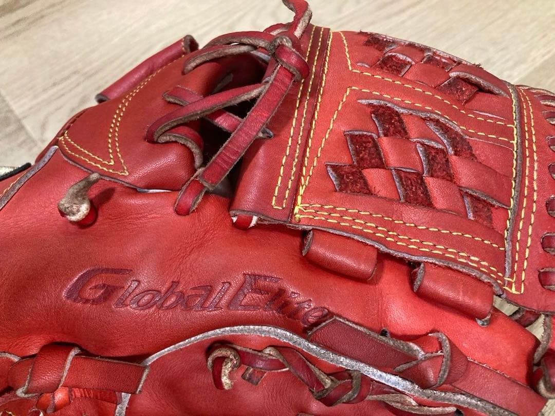 てるてる坊主様　硬式内野手グローブ　ミズノグローバルエリートMM型