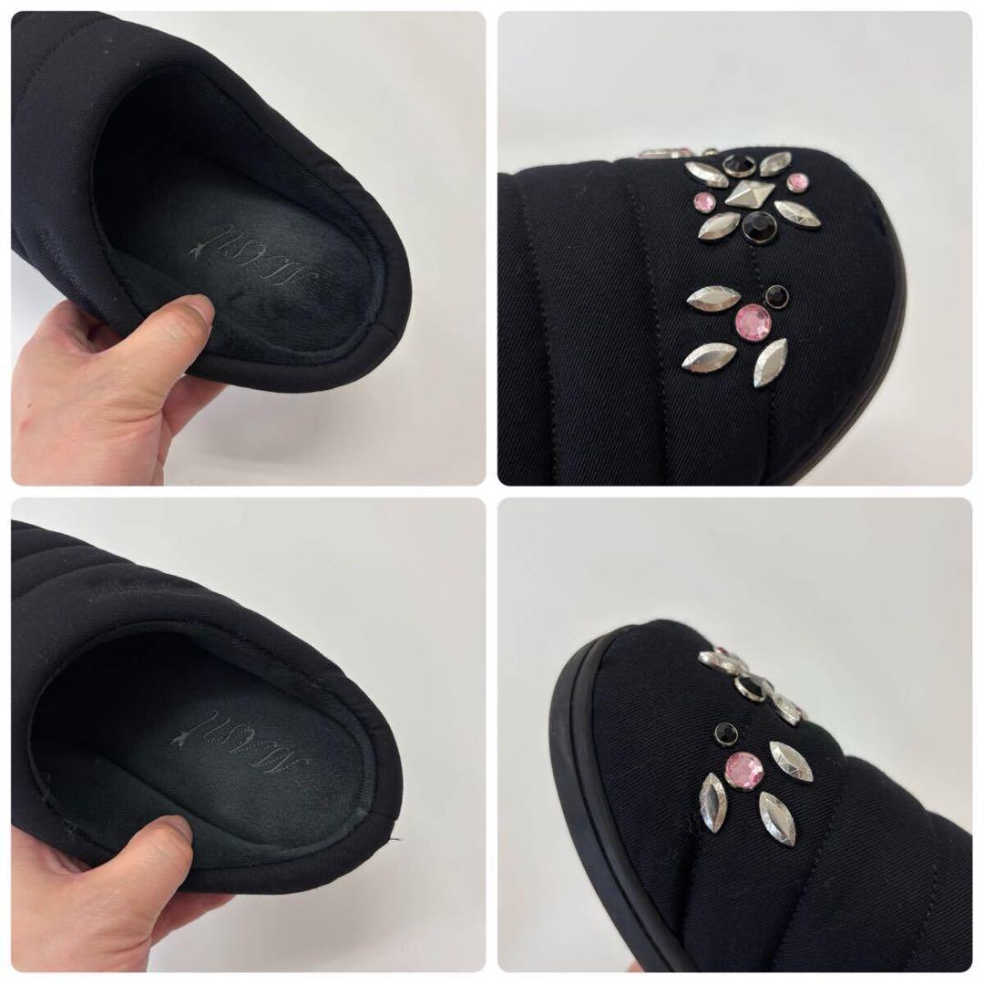 24aw 2024 MASU x SUBU スタッズ サンダル ブラック 系