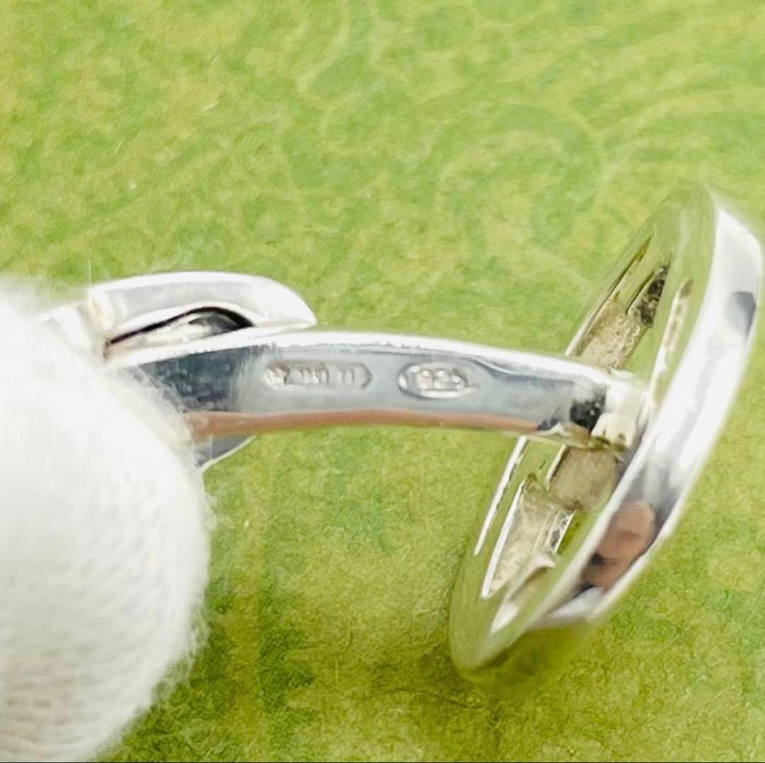 美品⭐️GUCCI グッチ インターロッキング カフス カフリンクス シルバー