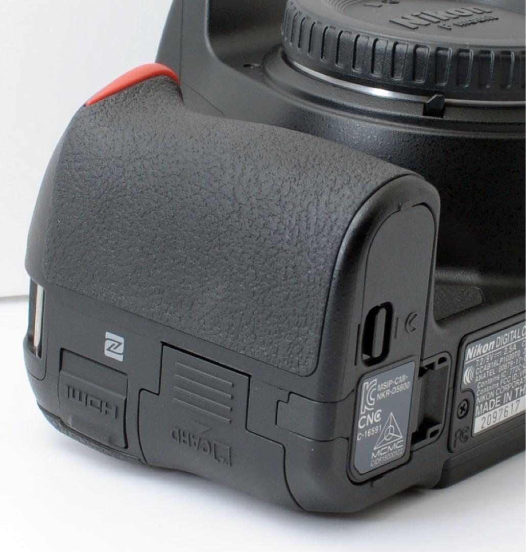 S数約3900回★Nikon D5600★美品★Wi-Fi内蔵★簡単使いやすい