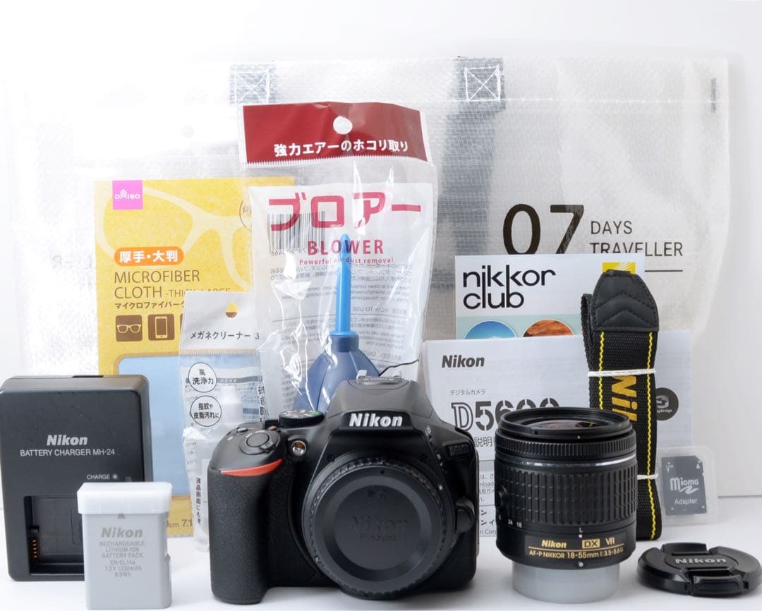 S数約3900回★Nikon D5600★美品★Wi-Fi内蔵★簡単使いやすい