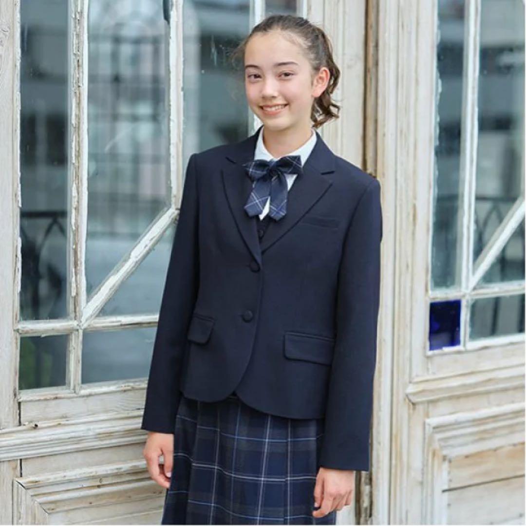 未使用品　ポンポネットジュニア　160cm フォーマル セットアップ　卒服