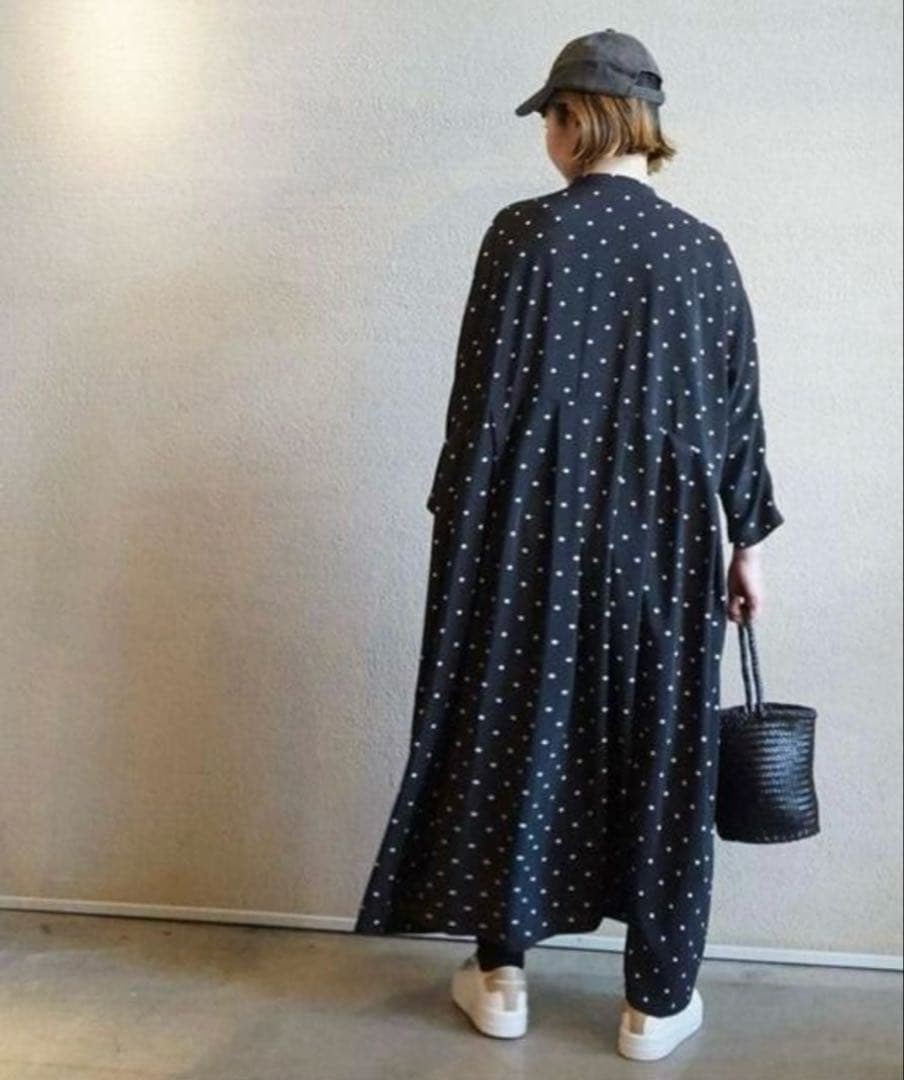 ジャーナルスタンダード ラックス　ドットampleプルワンピース　Fサイズ