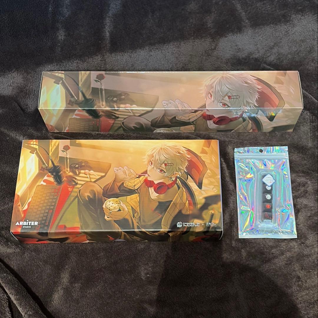 にじさんじ × ふもコレ 葛葉 キーボード マウスパッド キーキャップ