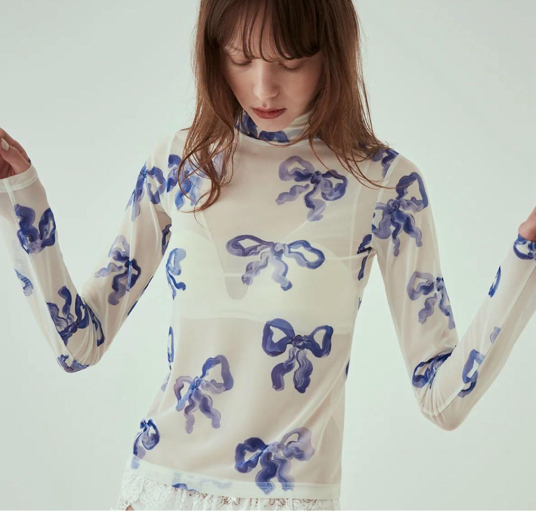 poppy あさぎーにょ シースルートップス