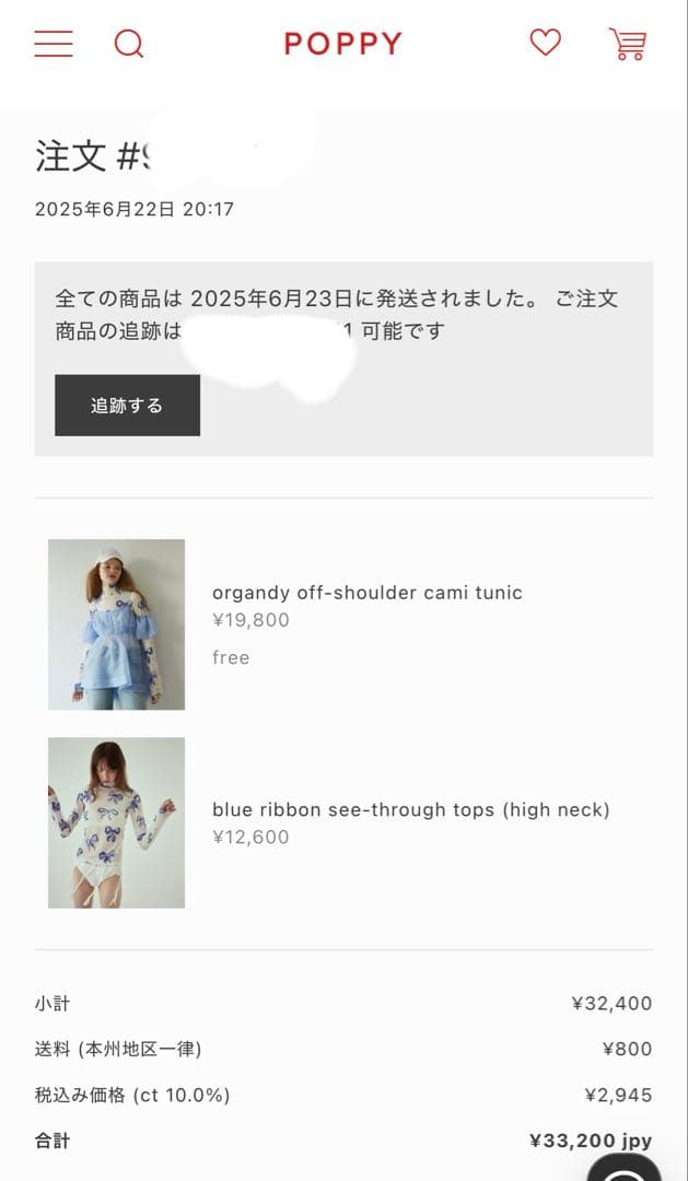 poppy あさぎーにょ シースルートップス