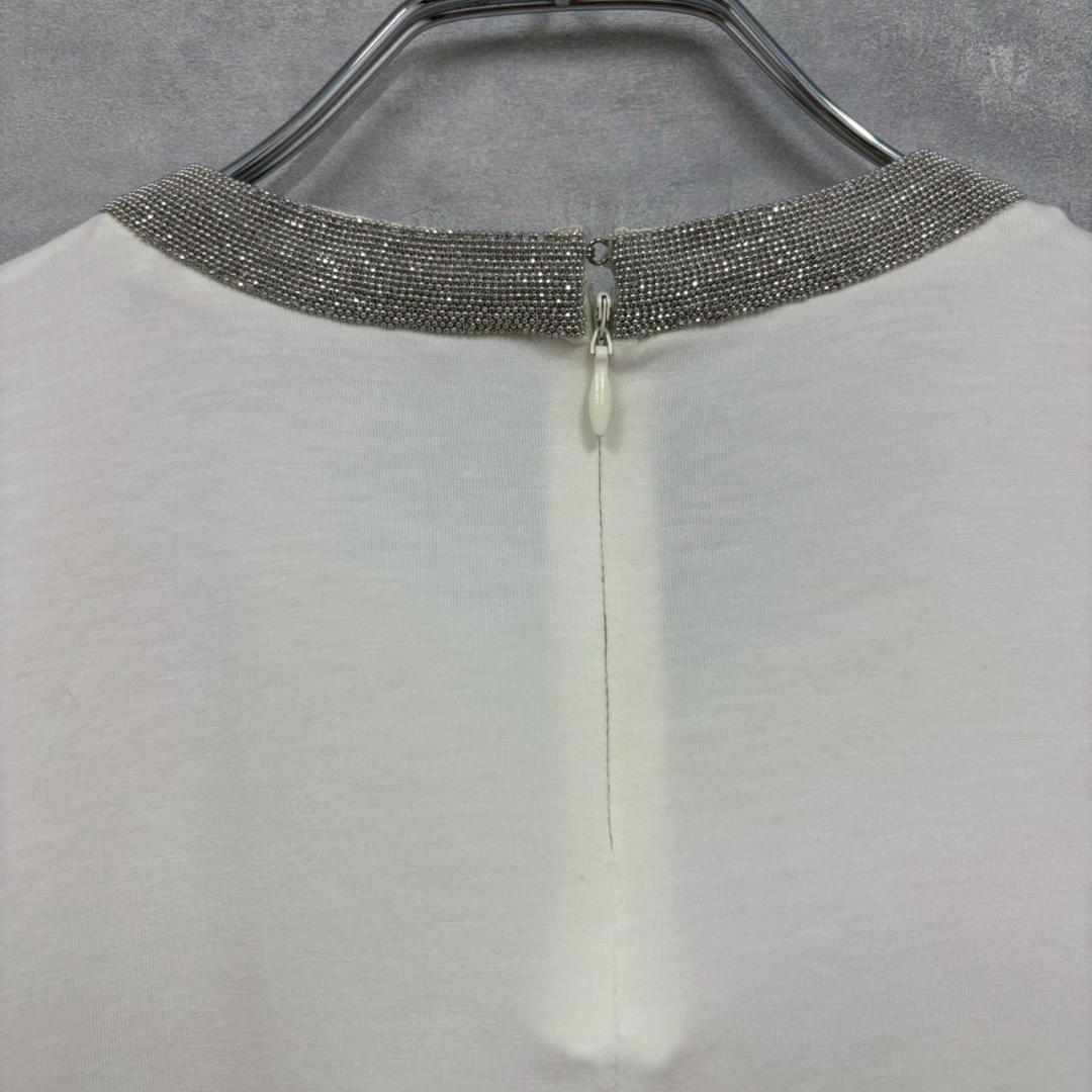 FABIANA FILIPPI ラインストーン 装飾 ブラウス N1026