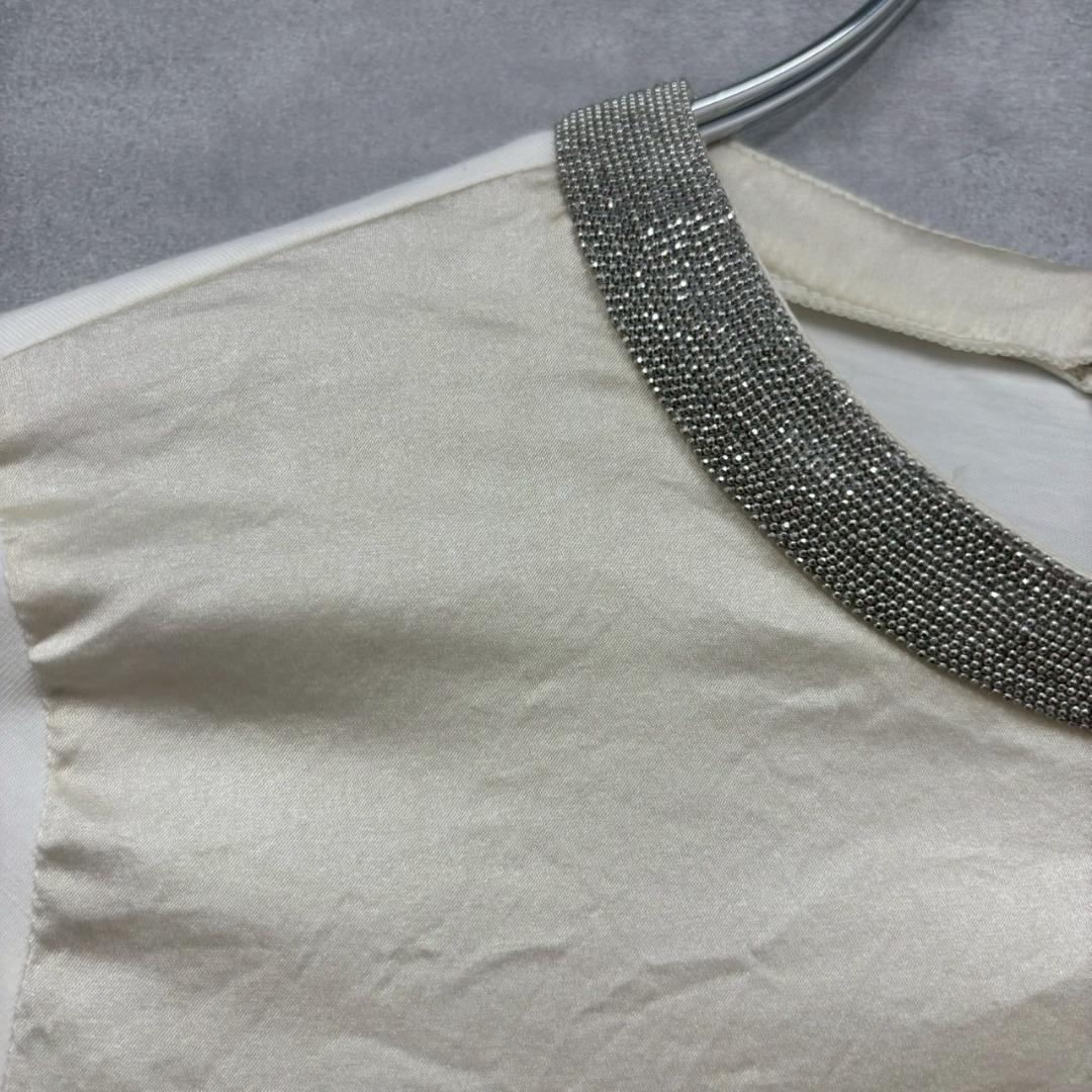 FABIANA FILIPPI ラインストーン 装飾 ブラウス N1026