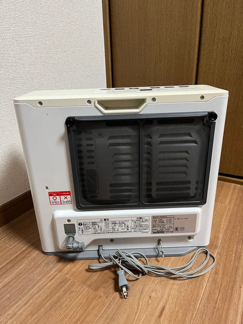 ガスファンヒーター NC-24FSE(W) 都市ガス用　コード付　説明書付