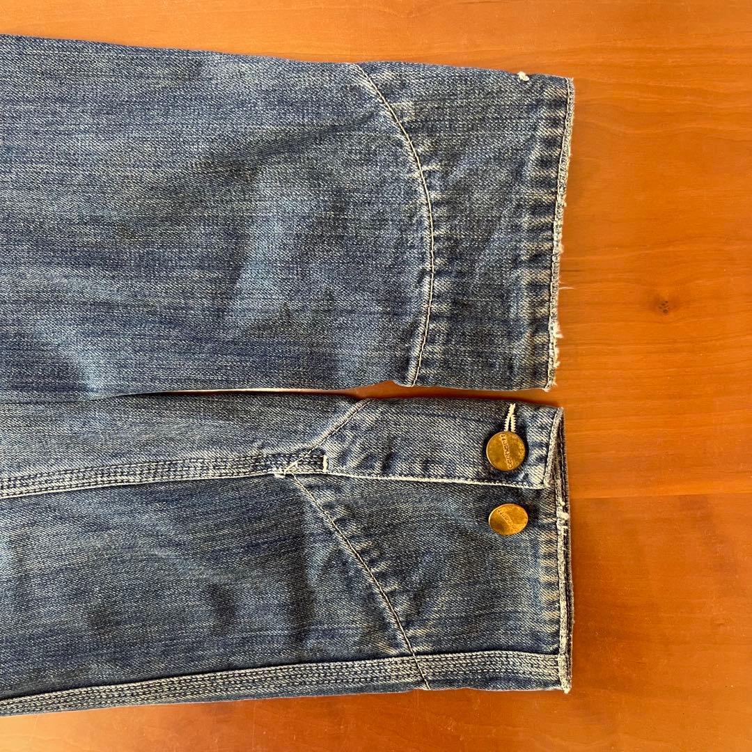 ★carhartt ミシガンコート　カバーオール デニム　L★ チョアコート