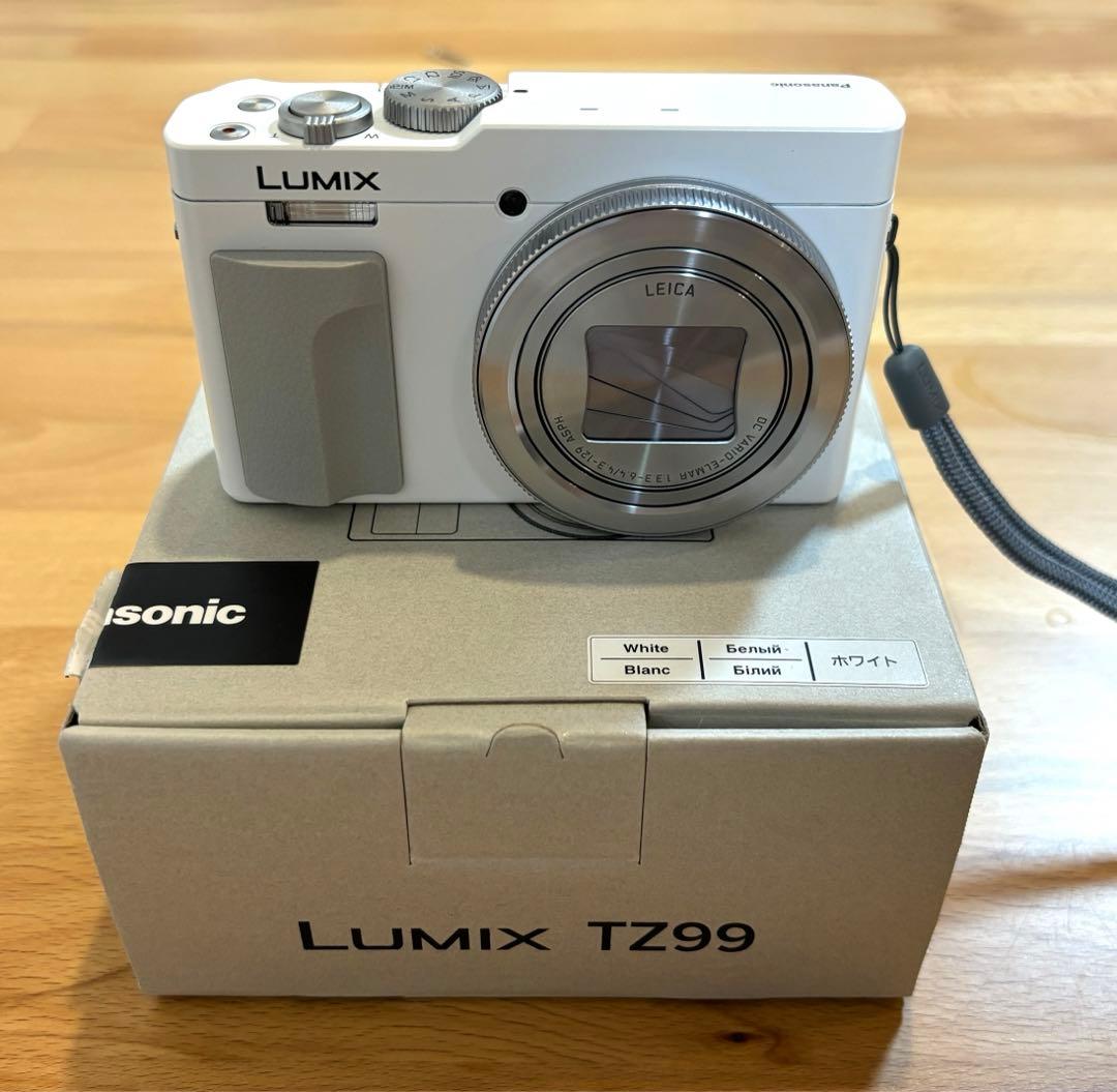 超美品即日発送LUMIX DC-TZ99 デジタルカメラ(5年自然+物損保証付)