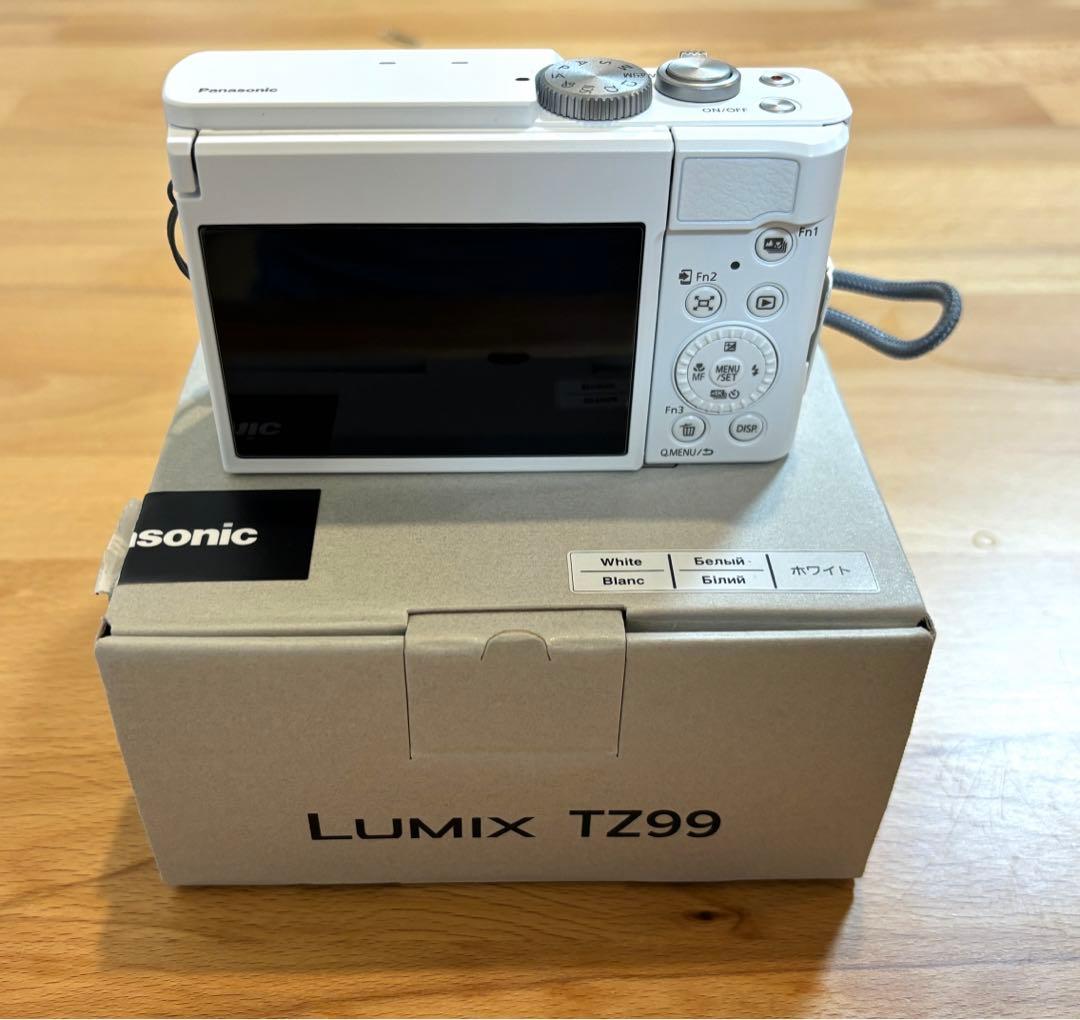 超美品即日発送LUMIX DC-TZ99 デジタルカメラ(5年自然+物損保証付)