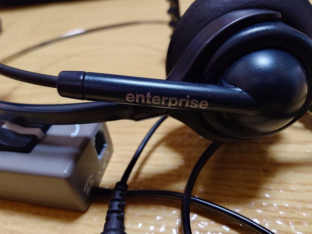 長塚電話工業所　ヘッドセット エンタープライズ　切り替え器付き　テレワーク