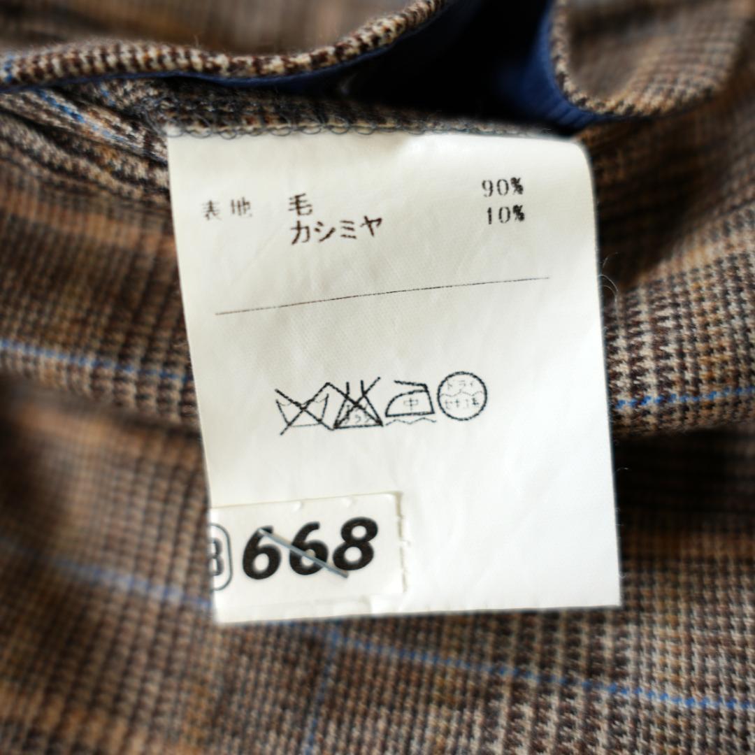 【極美品】azabu tailor×Loro Piana　カシミヤ混生地スーツ