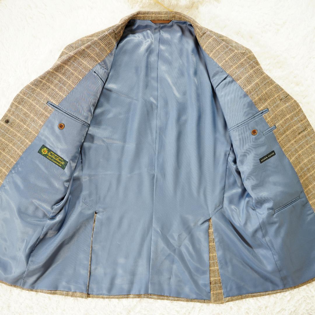 【極美品】azabu tailor×Loro Piana　カシミヤ混生地スーツ