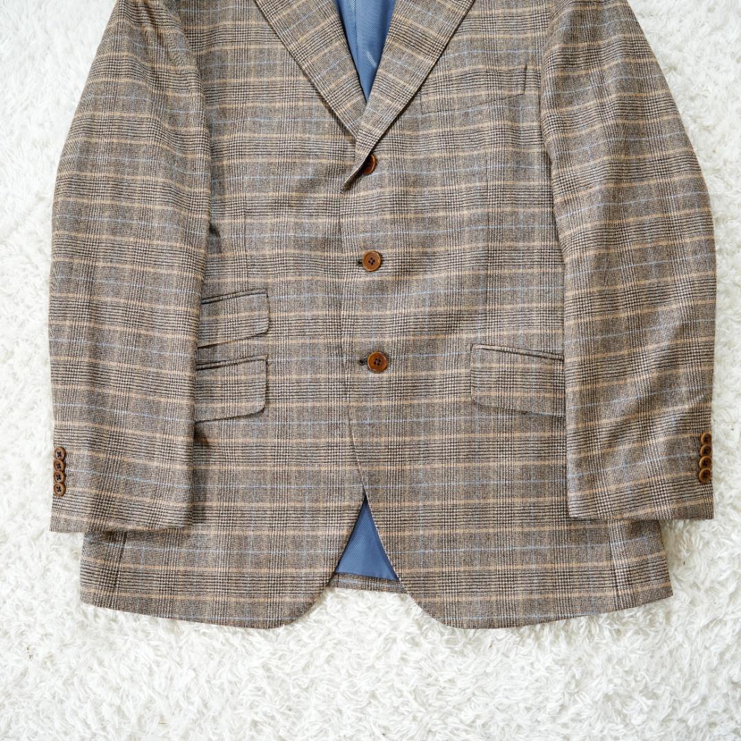 【極美品】azabu tailor×Loro Piana　カシミヤ混生地スーツ
