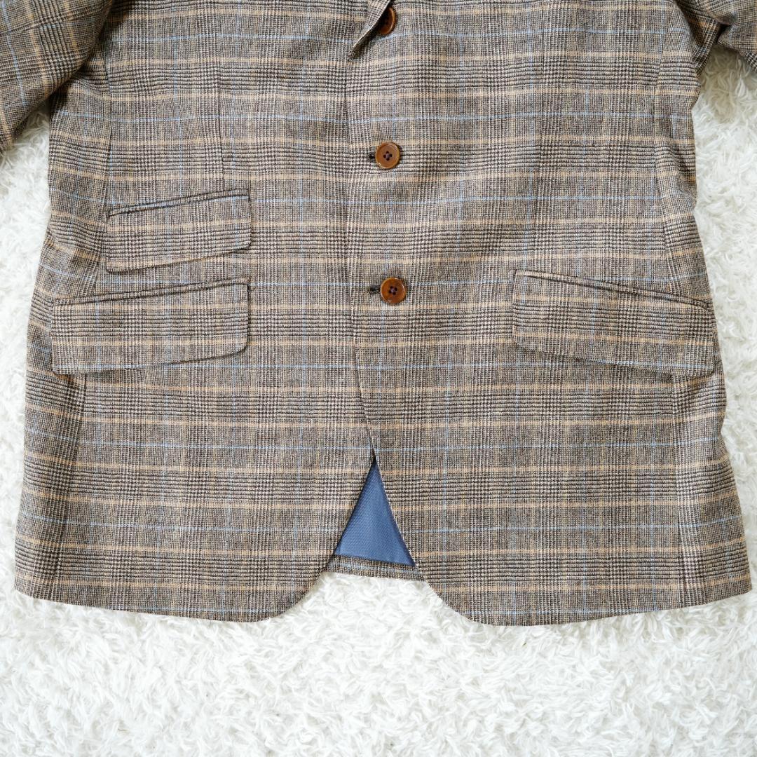 【極美品】azabu tailor×Loro Piana　カシミヤ混生地スーツ