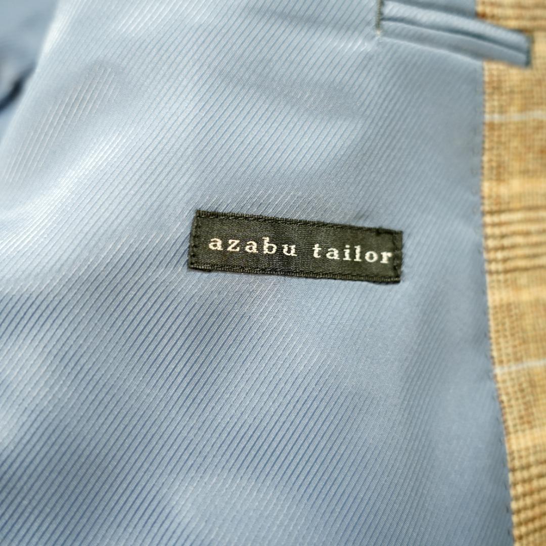 【極美品】azabu tailor×Loro Piana　カシミヤ混生地スーツ