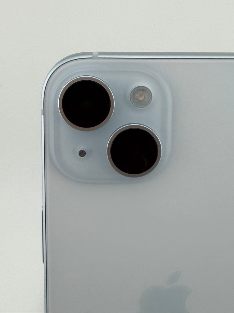 新品同様/Bt100% iPhone15 512GB ブルー SIMフリー日本版