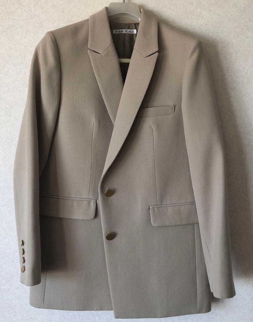 R'IAM PLAGE プラージュ ジャケットWOOLCOTTONジャケット