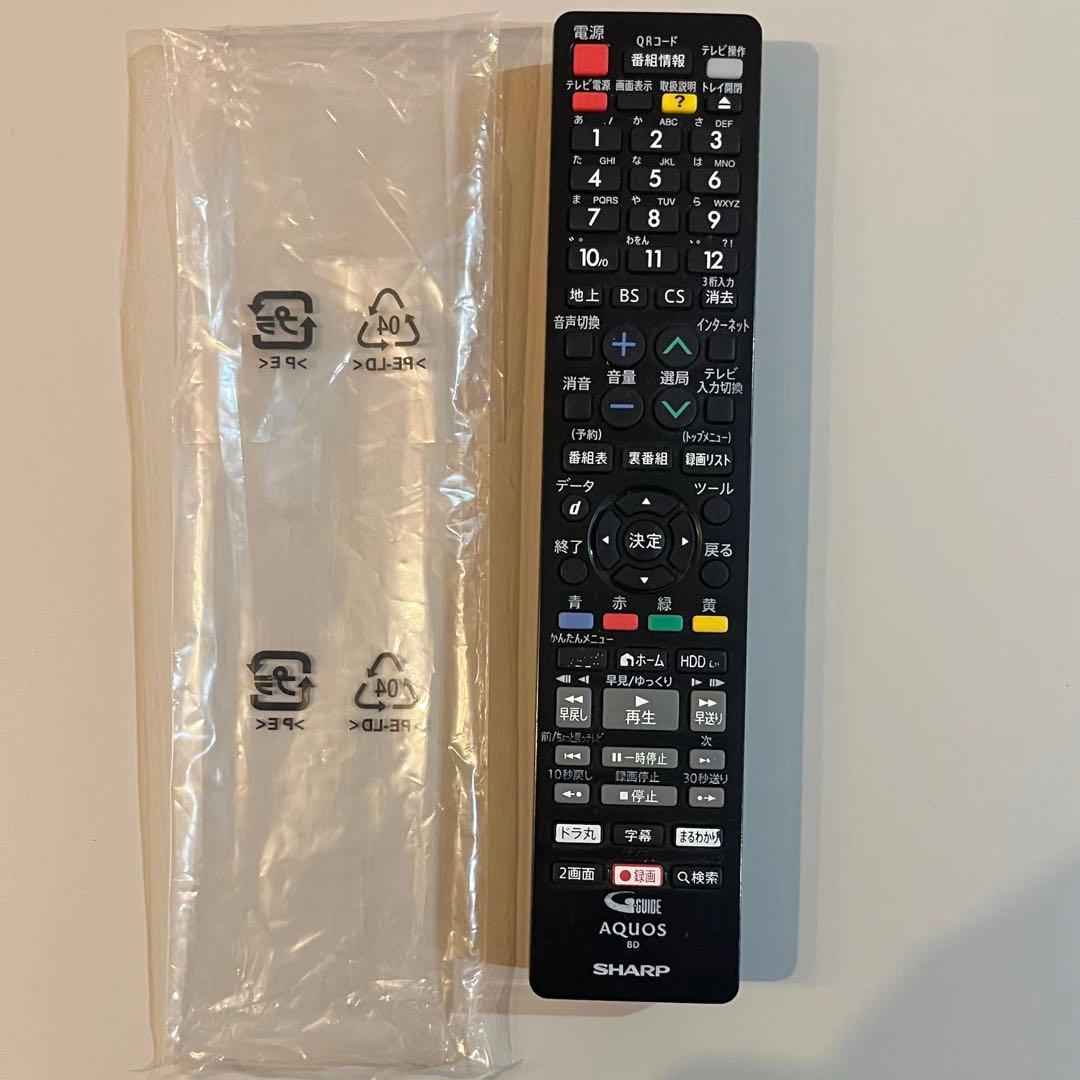 SHARP AQUOS レコーダー BD-NW1000 HDD容量 1TB