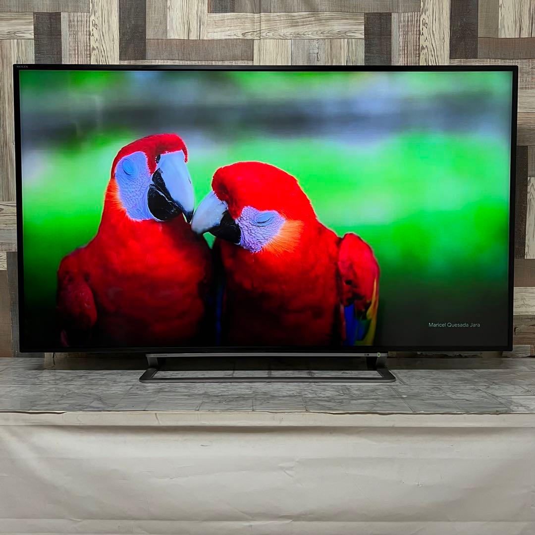 即日受渡❣️全国送料込東芝55型4K液晶テレビ2番組同時録画ユーチューブネトフリ可