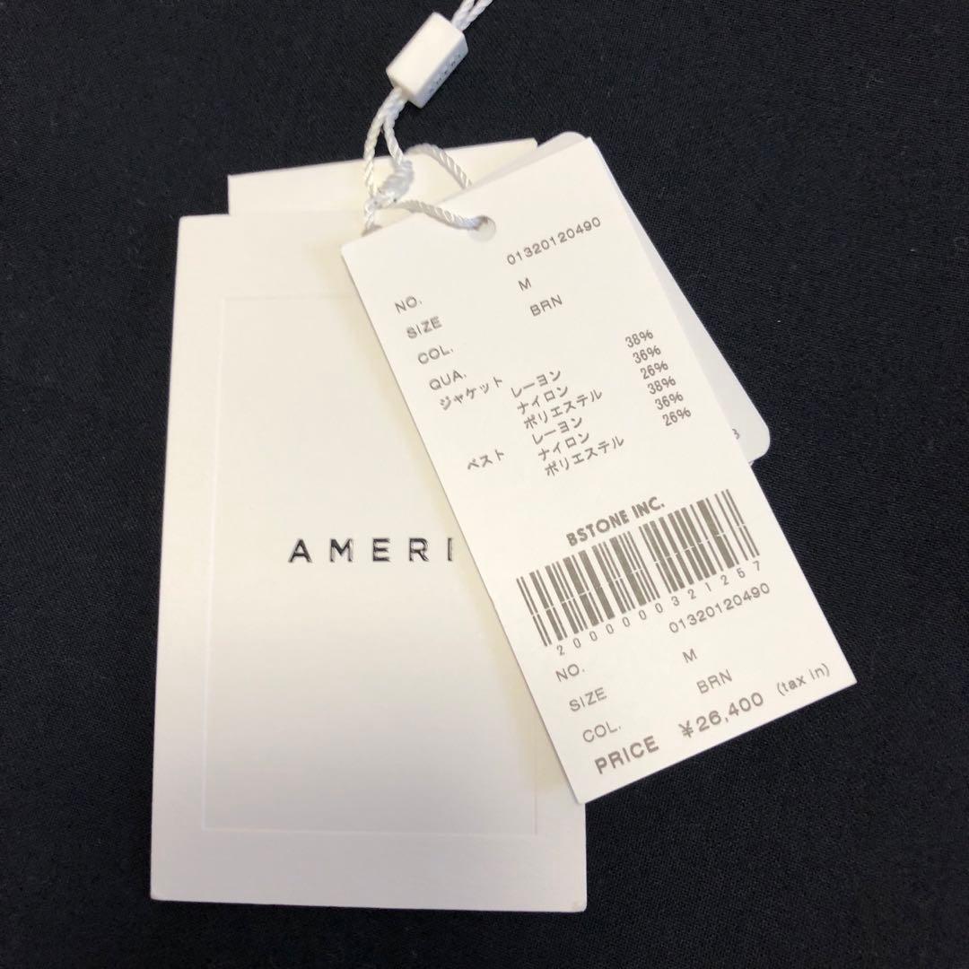 【試着のみ】Ameri JACKET SEPARATE KNIT TOP