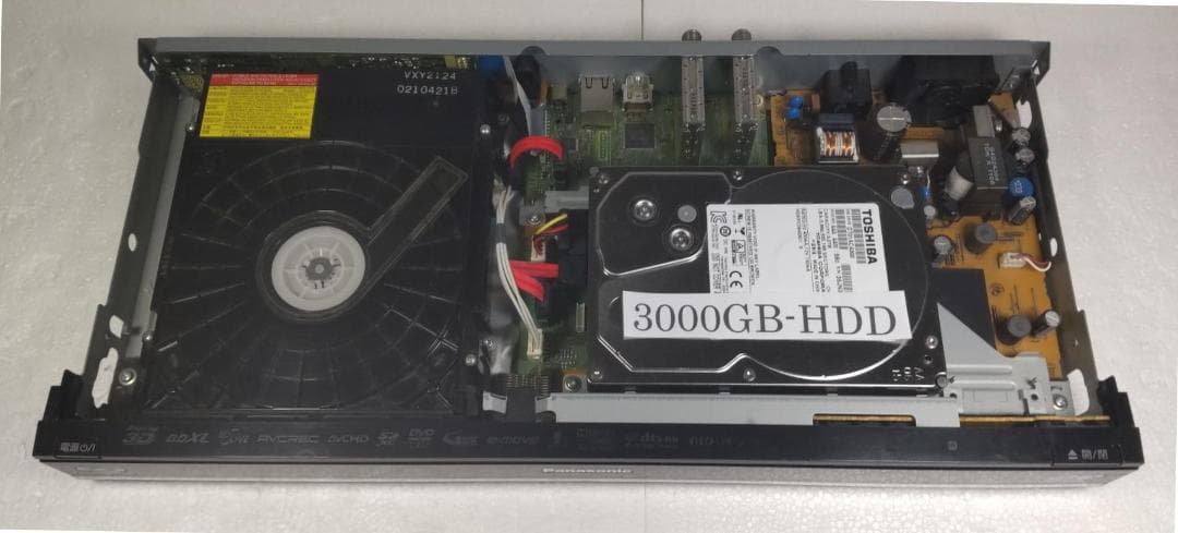 3TB-3番組同時録画3D-Panasonic DMR-BZT600完動品