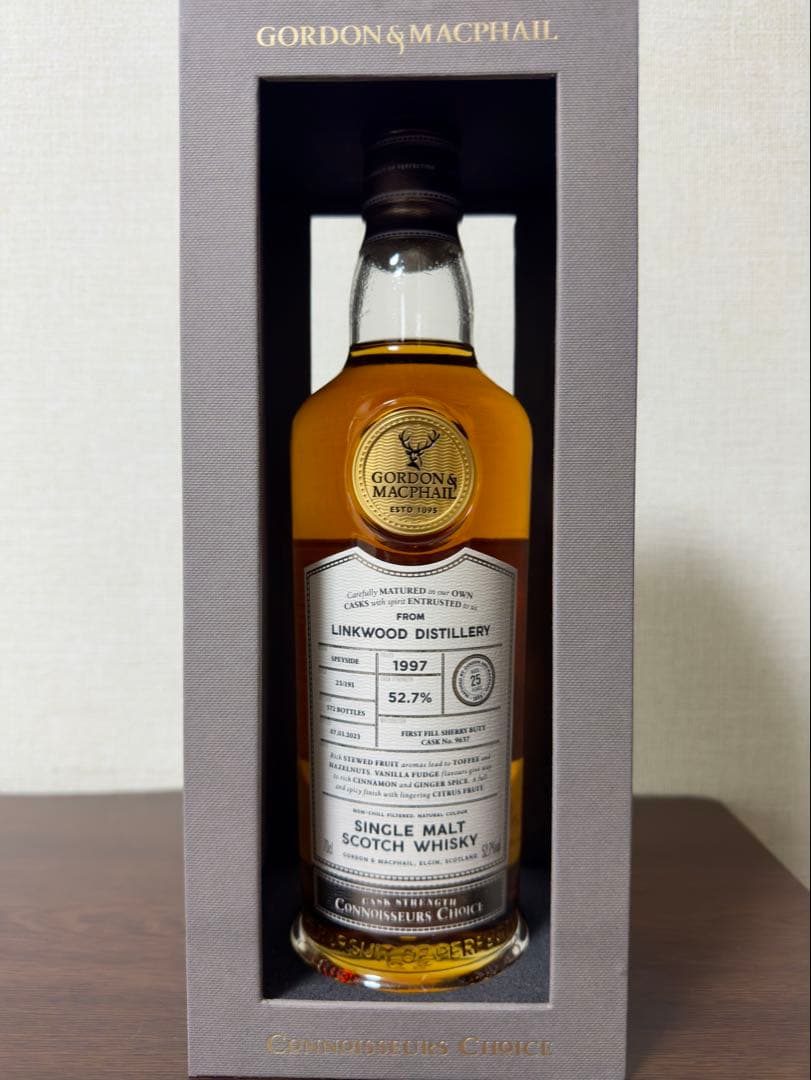 リンクウッド 1997 25年 700ml 【ウイスキー】